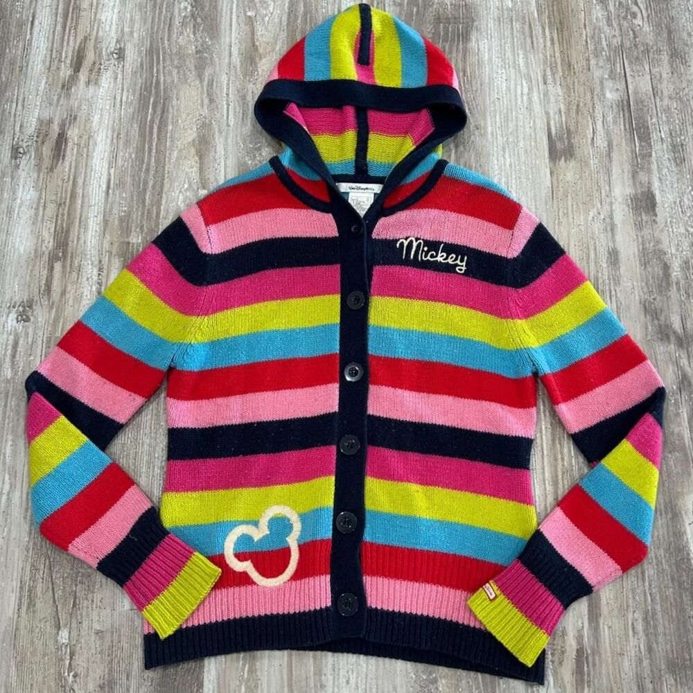 Walt Disney World Women's Mickey Mouse cartoon kid core whimsygoth multicolored